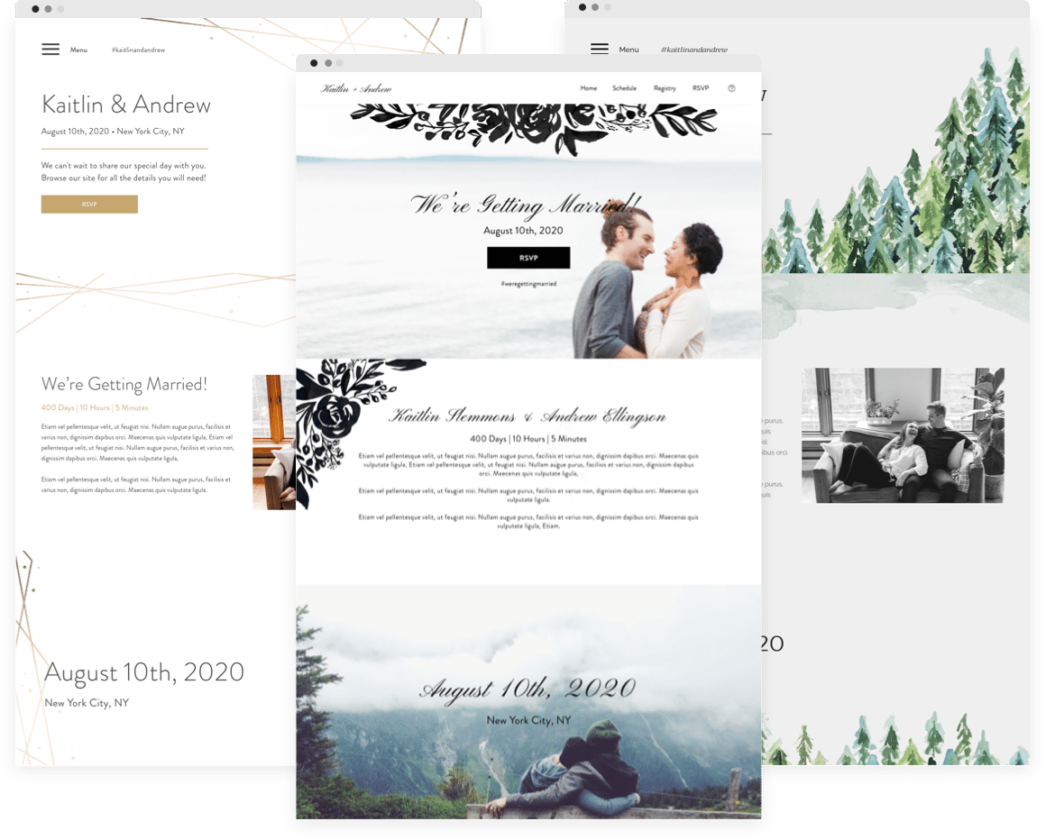 Build Your Free Wedding Website